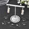 SHEGRACE Brass Pave Cubic Zirconia Earring Findings XGRQ4S985-740P-4