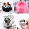 Olycraft Food Grade DIY Silicone Flowerpot Molds DIY-OC0002-44-7