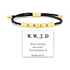 304 Stainless Steel Tube Bead Braided Bead Bracelets FS-WGDF774-06-1