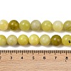 Natural Lemon Jade Beads Strands G-F591-27-10mm-4