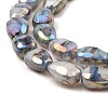 Imitation Jade Glass Beads Strands GLAA-P058-06A-07-3