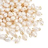 Grade B Natural Cultured Freshwater Pearl Charms X-PALLOY-JF01497-01-1