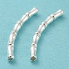 925 Sterling Silver Tube Beads STER-Z004-04B-3