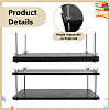Rectangle Bamboo Portable Book Press Bookbinding Tool DIY-WH0496-97D-04-4