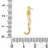 Brass Micro Pave Cubic Zirconia Enamel Pendants KK-D354-06G-B-3