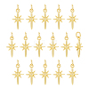 16Pcs Brass Pendants KK-UN0002-13-1