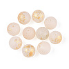 Baking Paint Glass Beads DGLA-N014-8mm-01L-1