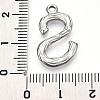 304 Stainless Steel Pendants STAS-N117-01P-S-3