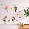 8 Sheets 8 Styles PVC Waterproof Wall Stickers DIY-WH0345-054-6