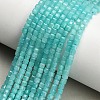 Natural Amazonite Beads Strands GG-CBA77FB-D02-01-1