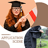 Oval Alloy Graduation Cap Pendant Decoration HJEW-UN00057-5