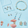 12Pcs 2 Colors Rack Plating Brass Micro Pave Clear Cubic Zirconia Beads KK-WR0001-61-3