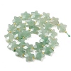 Natural Green Aventurine Beads Strands G-P573-C06-01A-3