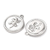 304 Stainless Steel Pendants STAS-P432-01D-P-2