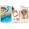 Craftdady DIY Stretch Bracelet Making Kit DIY-CD0001-48-20