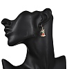 Alloy Enamel Dangle Earrings EJEW-JE06609-3