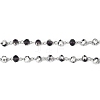 Handmade Glass & Porcelain & Glass Pearl & Non-Magnetic Hematite Beads Chains for Necklaces Bracelets Making AJEW-MSMC005-09-2