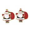 304 Stainless Steel Enamel Pendants STAS-L300-012G-18-1