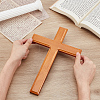 Cross Wood Wall Decorations AJEW-WH0596-673-3