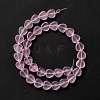 Transparent Glass Beads Strand GLAA-F112-03F-4