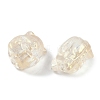 Transparent Spray Paint Glass Beads LS-X1-GLAA-H035-01C-2