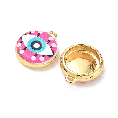 Printed Brass Pendants KK-CBA42CA-11G-03-1