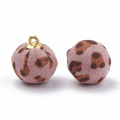 Handmade Cloth Fabric Covered Pendants LS-WOVE-N006-21D-1