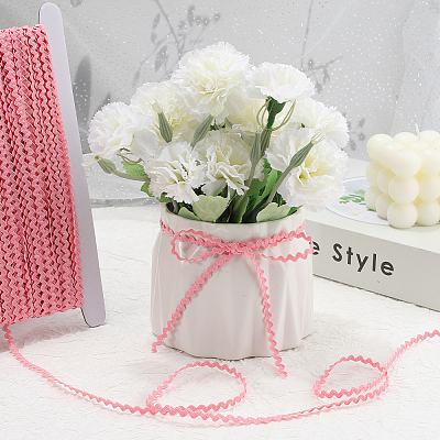 40M Polyester Wavy Fringe Trim Ribbon OCOR-GF0004-39C-1