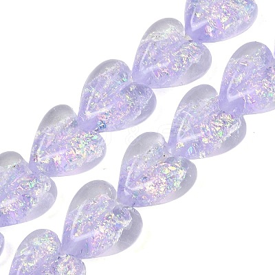 Handmade Foil Glass Beads DICH-C001-01D-1