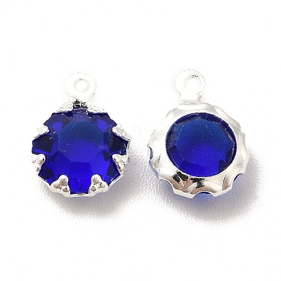Eco-Friendly Glass Charms KK-H442-63S-1