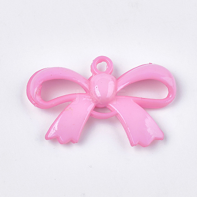 Opaque Solid Color Acrylic Pendants MACR-T030-09-1
