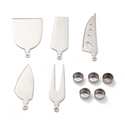 304 Stainless Steel Unfinished Cutlery Set DIY-C055-11P-1