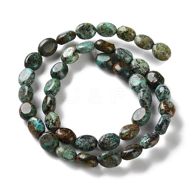 Natural African Turquoise(Jasper) Beads Strands G-M420-D17-01-1