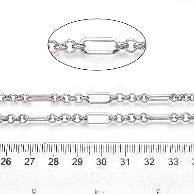 Iron Oval Link Chains CH-N004-09P-1