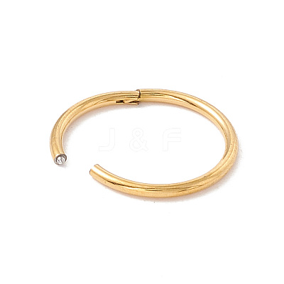 304 Stainless Steel Twister Clasps STAS-C054-03G-1