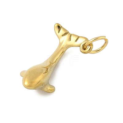 304 Stainless Steel Pendants STAS-P391-01F-G-1