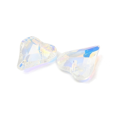 Electroplated Glass Pendants X-EGLA-M029-05-01-1