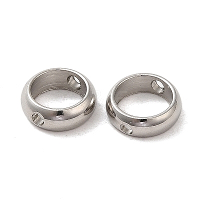 Non-Tarnish 201 Stainless Steel Bead Frames STAS-O130-06P-D-1