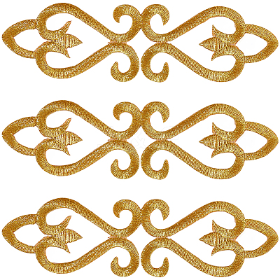 20Pcs Flower Polyester Computerized Embroidery Sew on Patches PATC-CY0001-33-1