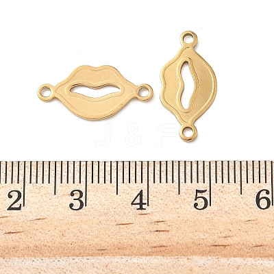 304 Stainless Steel Links Connector Charms STAS-K252-17G-1