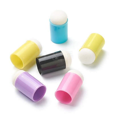 Plastic Finger Sponges AJEW-I058-01-1