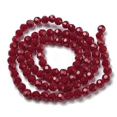 Opaque Glass Beads Stands X-EGLA-A035-P6mm-D16-1