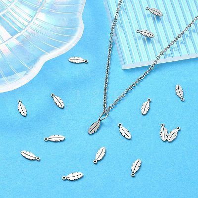 304 Stainless Steel Charms STAS-CJC0008-09P-1