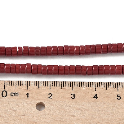 Dyed Natural Magnesite Beads Strands G-M448-F01-01-1