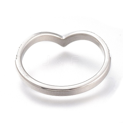 304 Stainless Steel Finger Rings RJEW-F110-06P-7-1