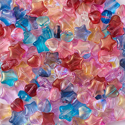 Electroplate Glass Beads EGLA-CD0001-01-1
