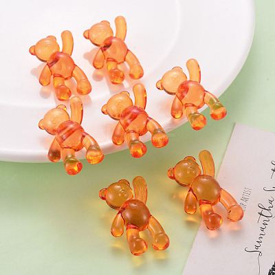 Transparent Acrylic Beads MACR-S373-01B-921-1