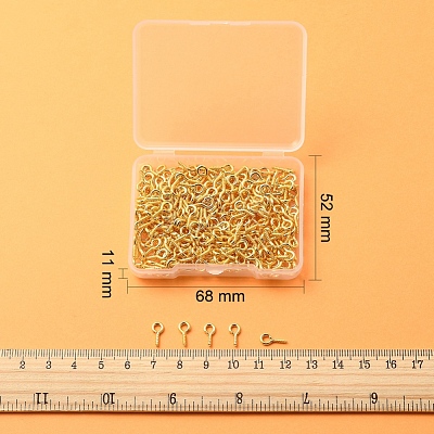 Iron Screw Eye Pin Peg Bails IFIN-YW0001-19G-1