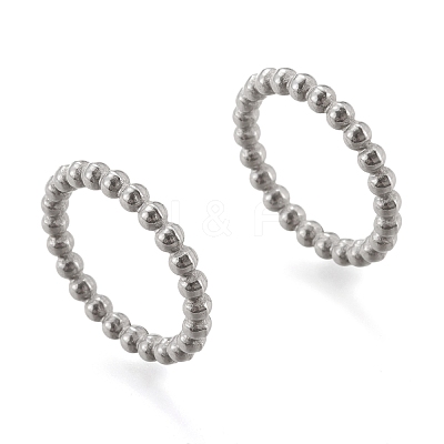 Tarnish Resistant 304 Stainless Steel Linking Rings STAS-L224-055A-P-1