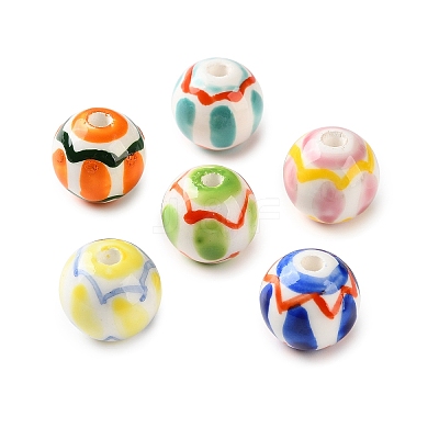 Handmade Porcelain Beads PR-CBAD389-01-1